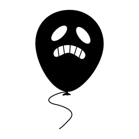 Premium Vector Halloween Ghost Balloon Scary Air Balloon Website