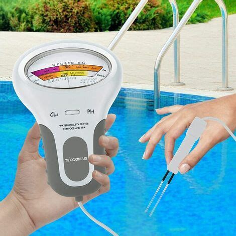 Analizzatore Di Qualit Dell Acqua Tester Digitale Di Cloro E Ph Cl