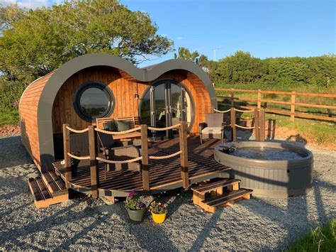 Oh My Pod Nt Break In Wales From Pp Stunning Pod W Hot Tub