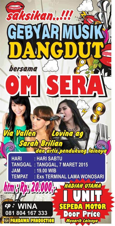 Desain Spanduk Konser Dangdut File Cdr Djago Desain