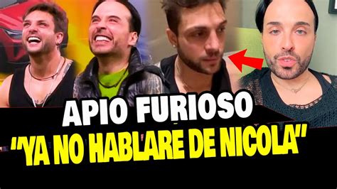 Nicola Porcella Y Apio Quijano Rompen Su Amistad Por Culpa De Sus Fans