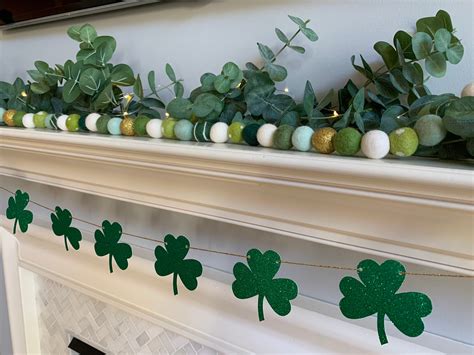 St Patrick S Day Garland St Patty S Day Garland Etsy Uk