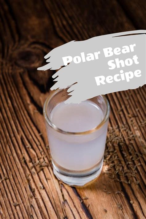 Easy Polar Bear Shot Recipe A Delicious Drink