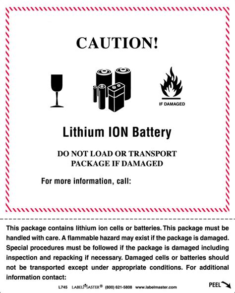 Battery Power Online Labelmaster Offers Combo 2 In 1 Lithium Battery