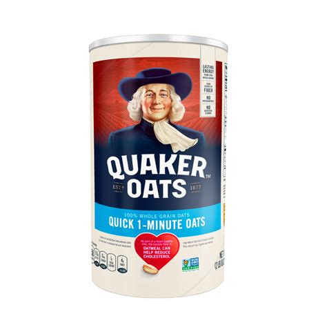 Quaker Oat Quick 1 Minute Oatmeal 42oz Js Supermarket