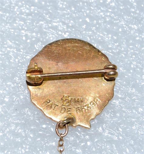 2 Vintage American Legion Auxiliary Pins Past President W/ Gavel 14K 7 ...