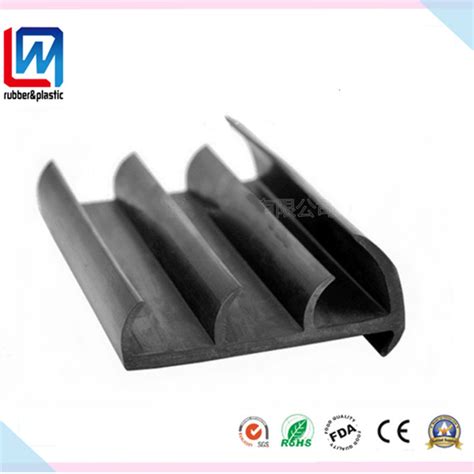 H Shape Flexibility Pvc Rubber Weatherstrip Seals For Container Door