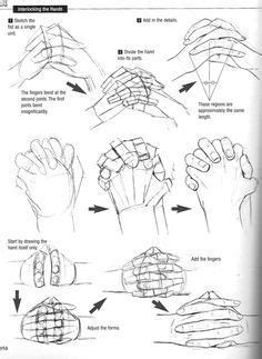 How To Draw Hands Together Easy - catmommiescraftbin