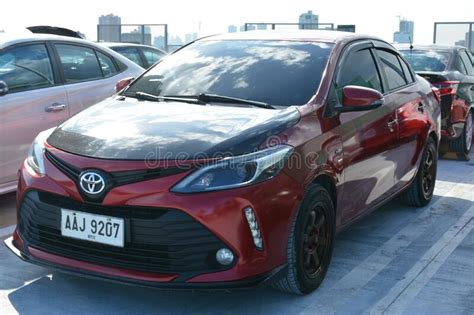 Toyota Vios At Gt Summer Fest In San Juan Philippines Editorial Stock