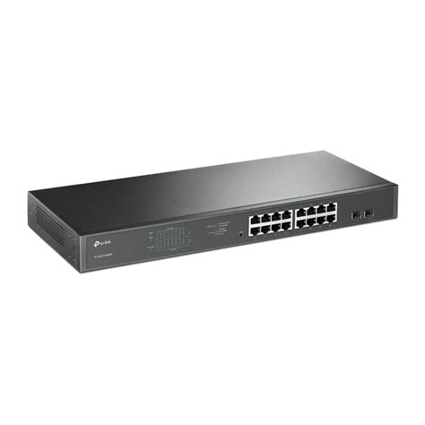 Tl Sg1218mpe 16 Port Gigabit Easy Smart Poe Switch With 2 Sfp Slots