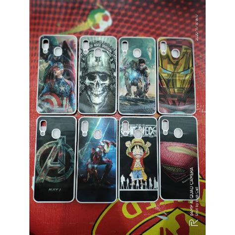 Jual Case 3D Samsung A20 A30 Motif Avengers Silikon 3D Samsung A20 A30