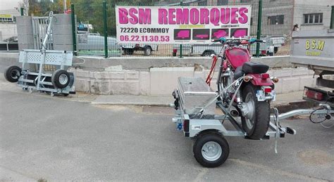 Remorque transversale Easy Load Automatic 2 roues jusqu à 250kg