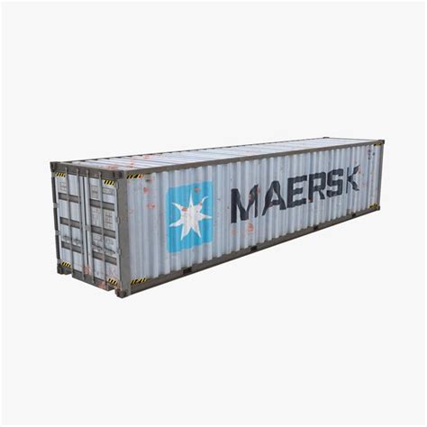 3D shipping container - TurboSquid 1643300