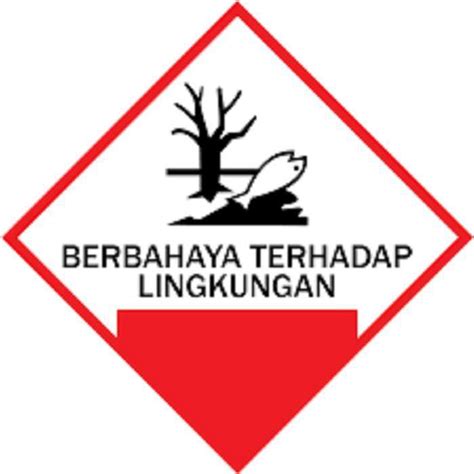 Unik Sign Sticker Berbahaya Terhadap Lingkungan Uk 25x25cm Limbah B3 Stiker Murah Shopee Indonesia