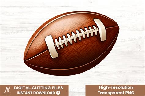 American Football Clipart Png Design Graphic By An Graphics