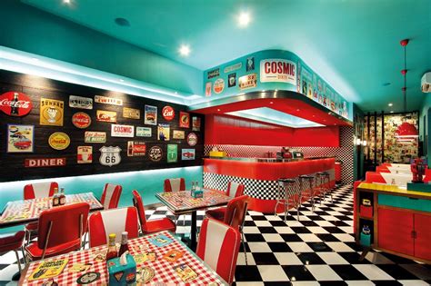 Cosmic Diner 60s New York City On Sunset Road Now Bali