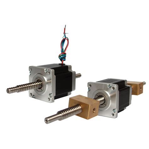 Mm Screw Non Captive Nema Linear Stepper Motor Degree Kg Cm