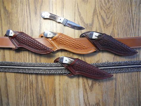 Leather Working Projects Leather Crafting Cowboy Accessories Knife