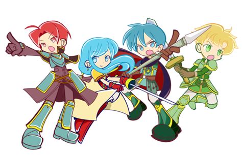 Eirika Ephraim Seth And Franz Fire Emblem And More Danbooru