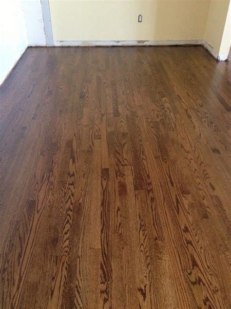 Coffee Brown On White Oak Duraseal Stain White Oak Floor Stain