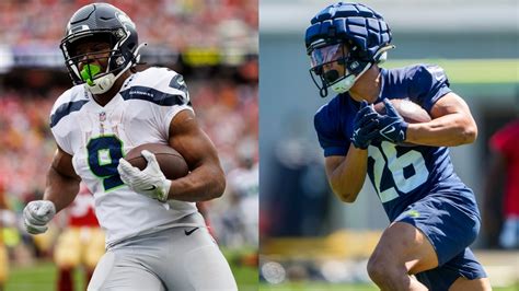 Seahawks Rbs Kenneth Walker Iii Zach Charbonnet Dealing With Injuries