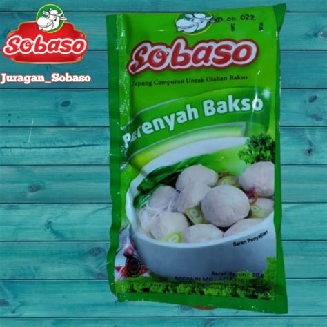 Jual Tepung Perenyah Bakso Sobaso Gram Shopee Indonesia