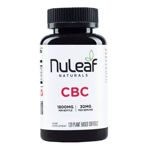 Full Spectrum Cbc Capsules Nuleaf Naturals