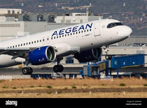 Nuovissimo Airbus A320neo Di Aegean Airlines Fotografías E Imágenes De