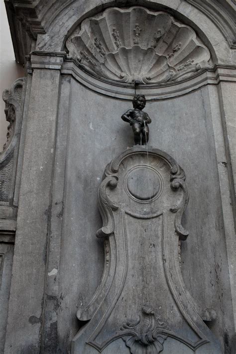 Silly Brussels Manneken Pis Peeing Boy Fountain Silly America