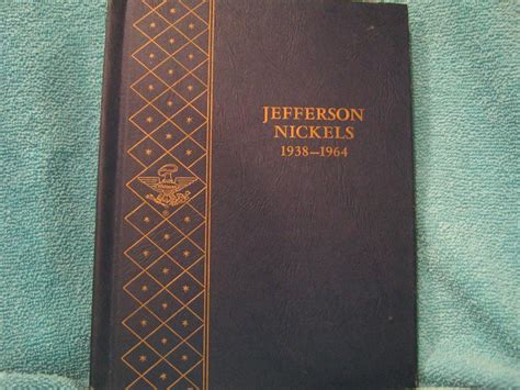 Jefferson Nickels In Whitman Book 1938 1964 Complete