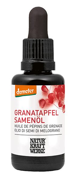 Demeter Granatapfelsamenöl nativ 30 ml Naturkraftwerke