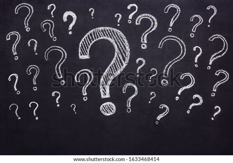 Chalkboard Question Mark Images Stock Photos Vectors