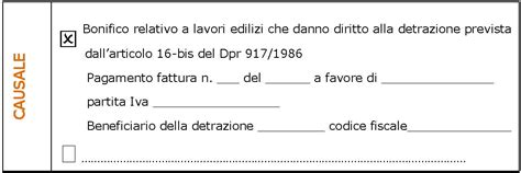 Come Si Compila Il Bonifico Parlante Le Istruzioni Per I Lavori Edilizi