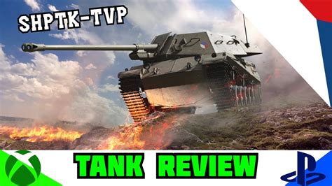 World Of Tanks Console Espa Ol Shptk Tvp Tank Review Youtube