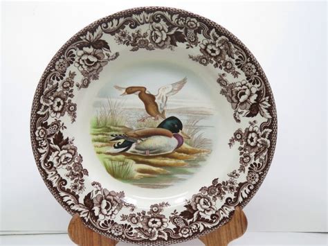 Spode Woodland Mallard Dinner Plate 10 34 Made In England Spode