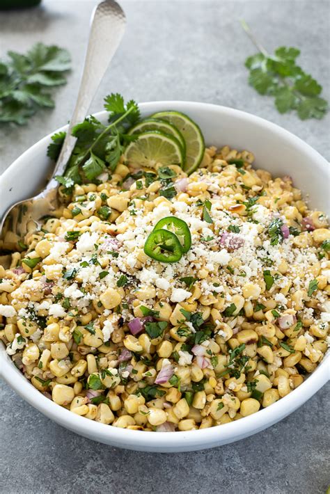 Mexican Grilled Corn Salad Recipe Flavor The Moments