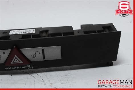 05 11 Mercedes R171 SLK280 SLK350 Door Lock Dash Hazard Light Control