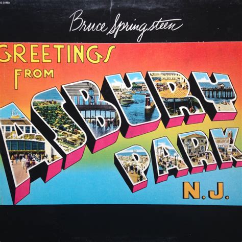 Bruce Springsteen - Greetings From Asbury Park, N.J. (1973, Gatefold ...