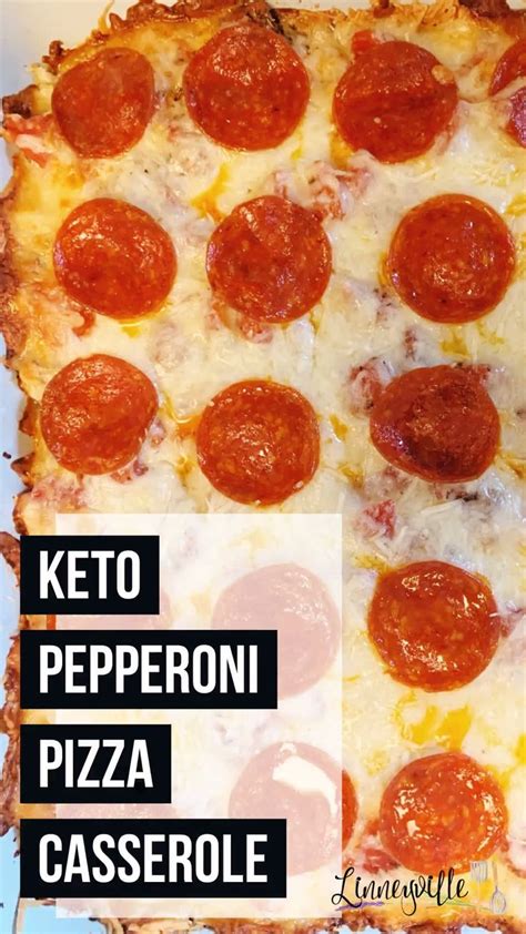 Low Carb Keto Pepperoni Pizza Casserole [video] Recipe [video] In 2022 Keto Recipes Low