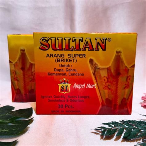 Jual Arang Sultan Super Briket Original Arang Dupa Bukhur Gahru