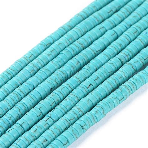 Wholesale Synthetic Turquoise Beads Strands Pandahall