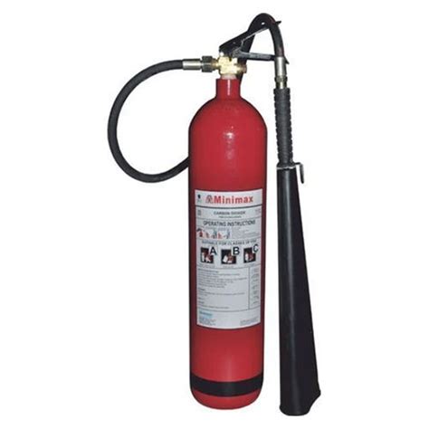 Minimax Carbon Dioxide Type Fire Extinguishers Application For Industrial Use At Best Price In