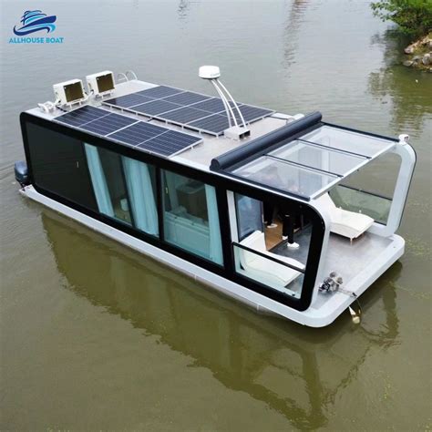 High Quality Aluminum Water Pontoon Houseboat for Sale - China ...