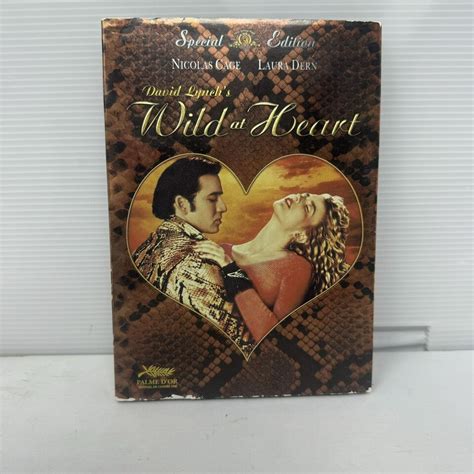 Wild At Heart Dvd Nicolas Cage Laura Dern Willem Dafoe Crispin