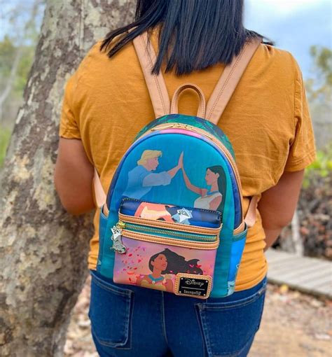 Loungefly Disney Pocahontas Princess Scene Mini Backpack