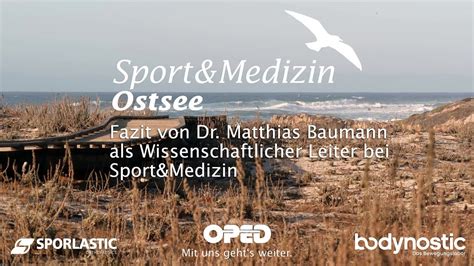 Fazit Von Dr Matthias Baumann Als Wissenschaftlicher Leiter Bei Sport