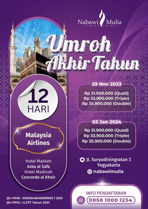 Nabawi Mulia Umroh Jogja Dan Haji Khusus Jogja