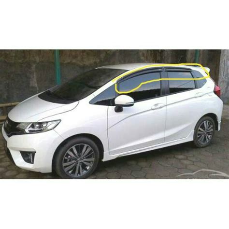 Jual Talang Air Talang Pintu Side Visor Honda Jazz Gk Tahun