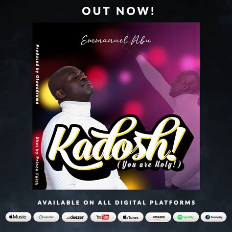 [Music Video] Kadosh (You Are Holy) - Emmanuel Abu | COGHIVE 2024