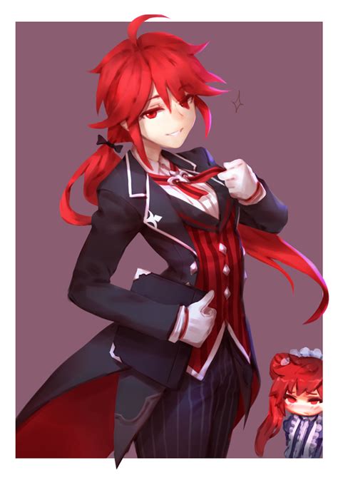 Elesis And Elsword Elsword Drawn By Berg Yb Danbooru